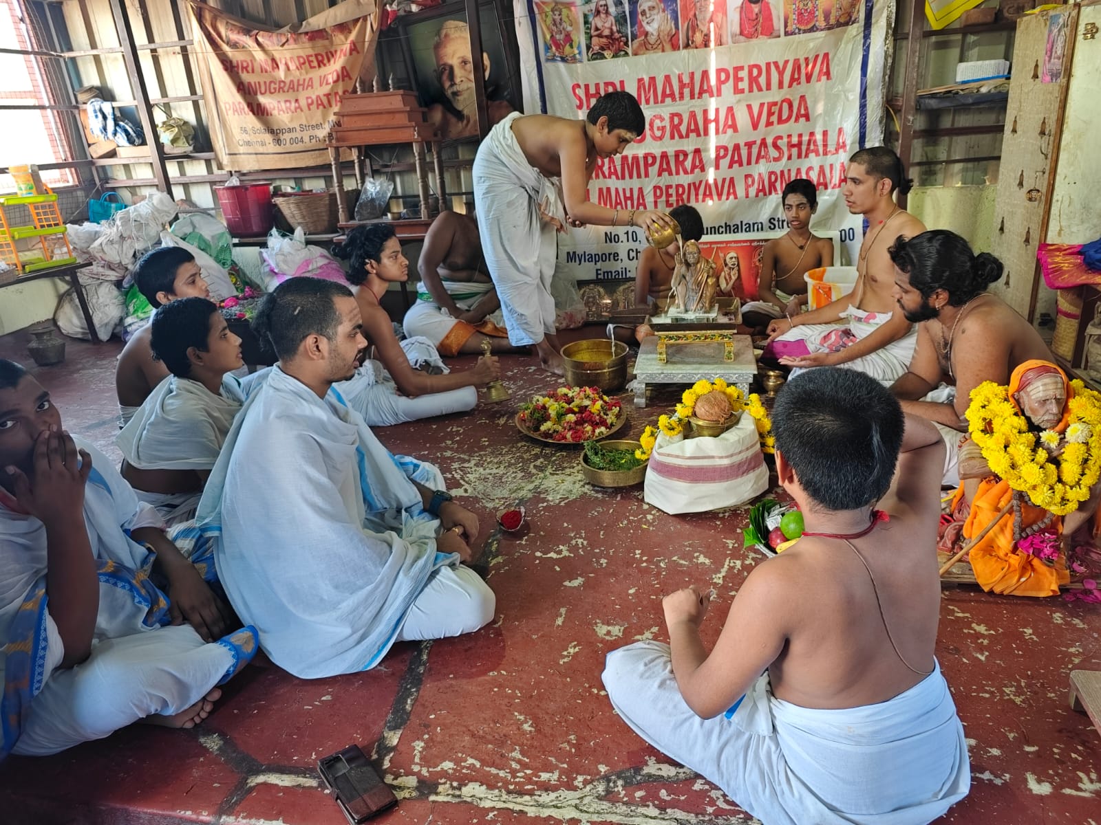 Veda Pathashala Daily Routine Best Veda Patasala | SMAV – Authentic Krishna Yajur Veda Gurukul Chennai